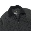 画像4: Barbour（バブァー）LONG LIDDESDALE QUILT JACKET（ロングリデスデイル キルトジャケット）/Black（ブラック） (4)