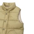 画像9: SIERRA DESIGNS（シエラデザイン）ZIP DOWN VEST（ジップダウンベスト）/V,Tan（ヴィンテージタン）・Orange（オレンジ） (9)