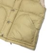 画像10: SIERRA DESIGNS（シエラデザイン）ZIP DOWN VEST（ジップダウンベスト）/V,Tan（ヴィンテージタン）・Orange（オレンジ） (10)