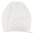 画像4: BARNS OUTFITTERS (バーンズアウトフィッターズ) "STANDARD" COZUN GUSSET CREW NECK SWEAT (はめ込み両Vガゼット）/ Black（ブラック）・Natural（ナチュラル） (4)