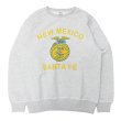 画像3: BARNS OUTFITTERS (バーンズアウトフィッターズ) Super Heavy Weight Sweat Shirt -Pigment Dye- (スーパーヘビーウェイトスウェットシャツ) "Santa fe" /Charcal(チャコール)・Grey（グレー） (3)