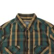 画像7: STUDIO D'ARTISAN（ステュディオ・ダ・ルチザン）Heavy Wight  Flannel Shirt （ヘビーウェイトフランネルシャツ）/Yellow（イエロー）・Green（グリーン） (7)