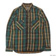 画像4: STUDIO D'ARTISAN（ステュディオ・ダ・ルチザン）Heavy Wight  Flannel Shirt （ヘビーウェイトフランネルシャツ）/Yellow（イエロー）・Green（グリーン） (4)