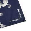 画像7: ENGINEERED GARMENTS（エンジニアードガーメンツ）PRINTED BANDANA（プリンテッドバンダナ）/Black（ブラック）・Navy（ネイビー） (7)