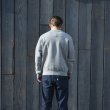 画像9: BARNS OUTFITTERS (バーンズアウトフィッターズ) "STANDARD" COZUN GUSSET PRINT CREW NECK SWEAT (はめ込み両Vガゼット）"OREGON STATE BEAVER LAKE"/ Grey（グレー） (9)