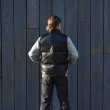 画像9: Y'2 LEATHER（ワイツーレザー）STEER OIL×HORSE HIDE DOWN VEST（ステアオイル×ホースハイドダウンベスト）/Black×Black（ブラック×ブラック） (9)