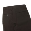 画像3: *A VONTADE（アボンタージ）1 Tuck Back Rise Trousers（1タックバックライズラウザーズ）"British Wool Line High Count Sarge"/ Dark Brown（ダークブラウン）【裾上げ無料】 (3)