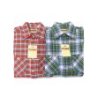 画像7: CAMCO（カムコ）Heavy Wight Flannel Shirt（ヘビーウエイト フランネルシャツ）/Green×Blue（グリーン×ブルー） (7)