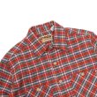 画像3: CAMCO（カムコ）Heavy Wight Flannel Shirt（ヘビーウエイト フランネルシャツ）/Red×Blue（レッド×ブルー） (3)