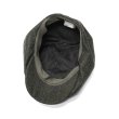 画像5: Nigel Cabourn（ナイジェル・ケーボン）CASQUETTE（キャスケット）"Black Chambray Hemp"/Charcoal（チャコールグレー） (5)