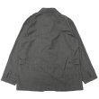 画像2: ENGINEERED GARMENTS（エンジニアードガーメンツ）Loiter Jacket（ロイタージャケット）"Tropical Wool" / Charcoal（チャコール） (2)