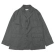 画像1: ENGINEERED GARMENTS（エンジニアードガーメンツ）Loiter Jacket（ロイタージャケット）"Tropical Wool" / Charcoal（チャコール） (1)