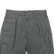 画像2: ENGINEERED GARMENTS（エンジニアードガーメンツ）Andover Pant（アンドーバーパンツ）"Tropical Wool" / Charcoal（チャコール） (2)