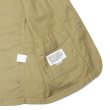 画像8: ENGINEERED GARMENTS（エンジニアードガーメンツ）Bedford Jacket（ベッドフォードジャケット）"CL Java Cloth" / Khaki（カーキ） (8)