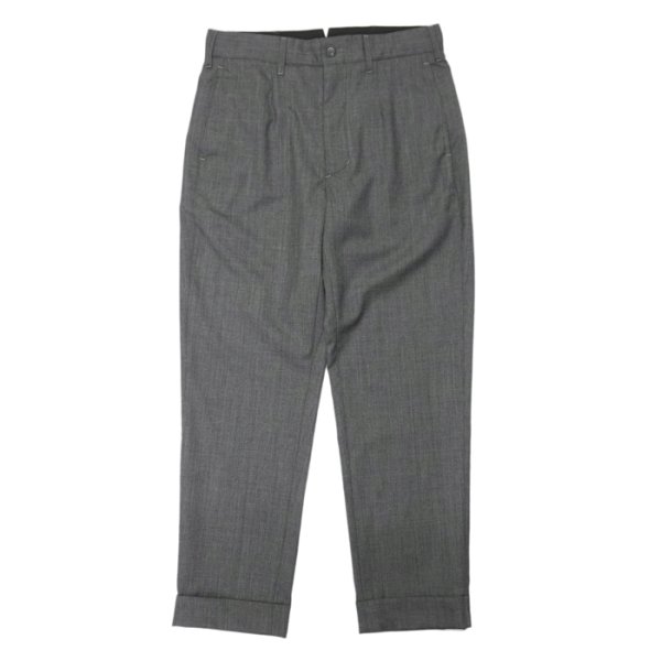 画像1: ENGINEERED GARMENTS（エンジニアードガーメンツ）Andover Pant（アンドーバーパンツ）"Tropical Wool" / Charcoal（チャコール） (1)