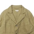 画像4: ENGINEERED GARMENTS（エンジニアードガーメンツ）Bedford Jacket（ベッドフォードジャケット）"CL Java Cloth" / Khaki（カーキ） (4)