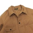 画像4: *A VONTADE（アボンタージ）Cotton Hemp Coverall Jacket（コットンヘンプカバーオールジャケット）"Cotton Hemp Duck" / Brown（ブラウン） (4)