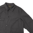 画像5: *A VONTADE（アボンタージ）Cotton Hemp Coverall Jacket（コットンヘンプカバーオールジャケット）"Cotton Hemp Duck" / Ink Black（インクブラック） (5)