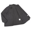 画像3: *A VONTADE（アボンタージ）Cotton Hemp Coverall Jacket（コットンヘンプカバーオールジャケット）"Cotton Hemp Duck" / Ink Black（インクブラック） (3)