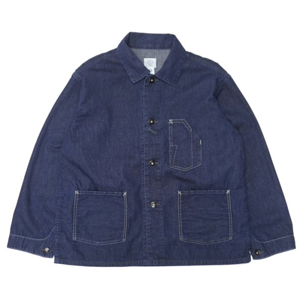 画像1: Post O'Alls（ポストオーバーオールズ）Sylvania（シルバニア）"8oz Denim" / Indigo Deep Wash（インディゴディープウォッシュ） (1)