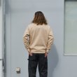 画像9: Yonetomi NEW BASIC（ヨネトミニューベーシック）WAVE COTTON KNIT PULLOVER（ウェーブコットンニットプルオーバー）/Beige（ベージュ） (9)