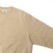 画像4: Yonetomi NEW BASIC（ヨネトミニューベーシック）WAVE COTTON KNIT PULLOVER（ウェーブコットンニットプルオーバー）/Beige（ベージュ） (4)