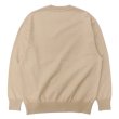 画像2: Yonetomi NEW BASIC（ヨネトミニューベーシック）WAVE COTTON KNIT PULLOVER（ウェーブコットンニットプルオーバー）/Beige（ベージュ） (2)