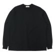 画像1: alvana（アルヴァナ）空紡 L/S TEE SHIRTS（空紡ロングスリーブTシャツ）/ Black（ブラック） (1)