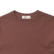 画像3: alvana（アルヴァナ）空紡 L/S TEE SHIRTS（空紡ロングスリーブTシャツ）/ Red Brown（レッドブラウン） (3)