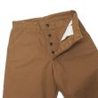 画像5: *A VONTADE（アボンタージ）C/H Painter Pants（コットンヘンプペインターパンツ）”Cotton Hemp Duck" / Brown（ブラウン）【裾上げ無料】 (5)