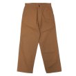 画像2: *A VONTADE（アボンタージ）C/H Painter Pants（コットンヘンプペインターパンツ）”Cotton Hemp Duck" / Brown（ブラウン）【裾上げ無料】 (2)