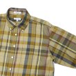 画像4: ENGINEERED GARMENTS（エンジニアードガーメンツ）19 Century BD Shirt （19 センチュリーボタンダウンシャツ）"Madras Print"/ Olive（オリーブ） (4)