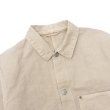 画像4: KAPTAIN SUNSHINE（キャプテンサンシャイン）Coverall Jacket（カバーオールジャケット）"Cotton Hemp Heavy OXFord Garment Dye" / Sand Pink（サンドピンク） (4)