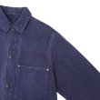 画像5: KAPTAIN SUNSHINE（キャプテンサンシャイン）Coverall Jacket（カバーオールジャケット）"Cotton Hemp Heavy OXFord Garment Dye" / Navy Blue（ネイビーブルー） (5)