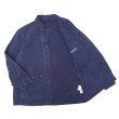 画像3: KAPTAIN SUNSHINE（キャプテンサンシャイン）Coverall Jacket（カバーオールジャケット）"Cotton Hemp Heavy OXFord Garment Dye" / Navy Blue（ネイビーブルー） (3)