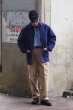 画像9: KAPTAIN SUNSHINE（キャプテンサンシャイン）Coverall Jacket（カバーオールジャケット）"Cotton Hemp Heavy OXFord Garment Dye" / Navy Blue（ネイビーブルー） (9)