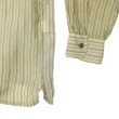 画像5: KAPTAIN SUNSHINE（キャプテンサンシャイン）Open Collered Shirt（オープンカラーシャツ） / Beige Stripe（ベージュストライプ） (5)