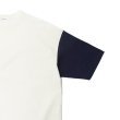 画像4: alvana（アルヴァナ）20/- Baseball Tee Shirt （20/ ベースボールTシャツ）/ White（ホワイト） (4)