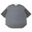 画像1: alvana（アルヴァナ）20/- Baseball Tee Shirt （20/ ベースボールTシャツ）/ Smoke Grey（スモークグレー） (1)