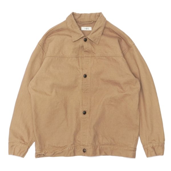 画像1: alvana（アルヴァナ）NATURAL TWILL SHORT JACKET（ナチュラルツイルショートジャケット）/ Brown（ブラウン） (1)