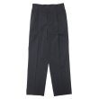 画像2: KAPTAIN SUNSHINE（キャプテンサンシャイン）Skate Shoecut Slacks（スケートシューカットスラックス） / Navy Black（ネイビーブラック）【裾上げ無料】 (2)