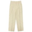 画像2: KAPTAIN SUNSHINE（キャプテンサンシャイン）Skate Shoecut Slacks（スケートシューカットスラックス） / Golden Ecru（ゴールデンエクリュ）【裾上げ無料】 (2)