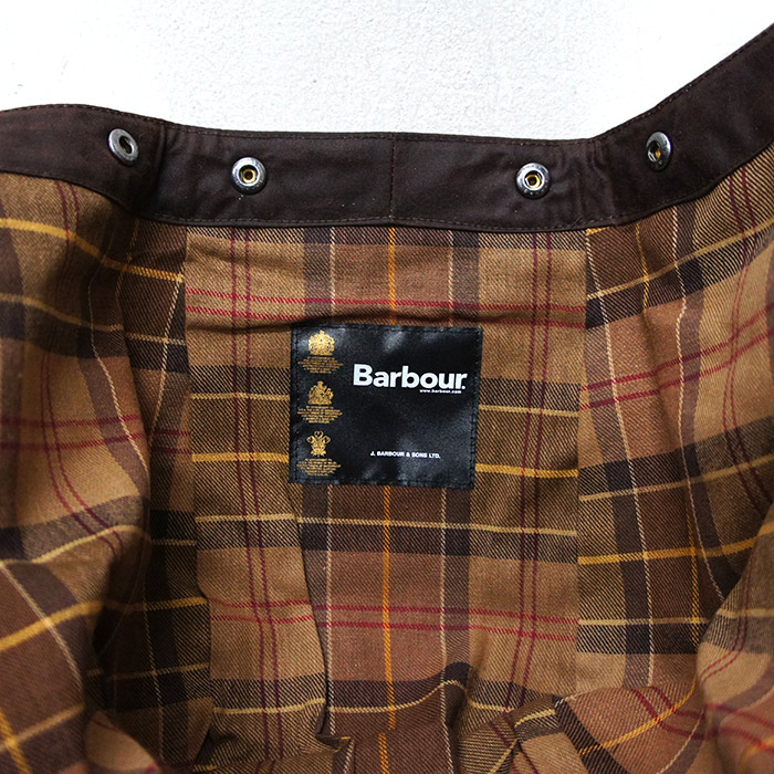 Barbour（バブァー）Waxed Cotton Hood（ワックスコットンフード）/Navy（ネイビー）・Rustic（ラスティック） -  タイガース・ブラザース本店オンラインショップ