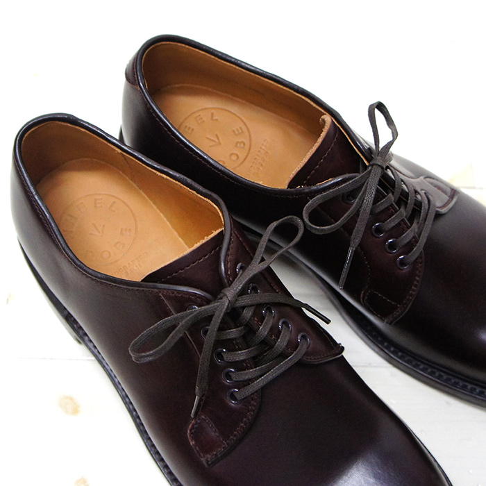 WHEEL ROBE（ウィールローブ）PLAIN TOE BLUCHER（プレーントゥブルー