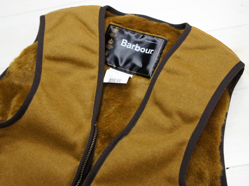 Barbour（バブァー）SL Fur Liner（スリムフィット用ライナー）ジップ