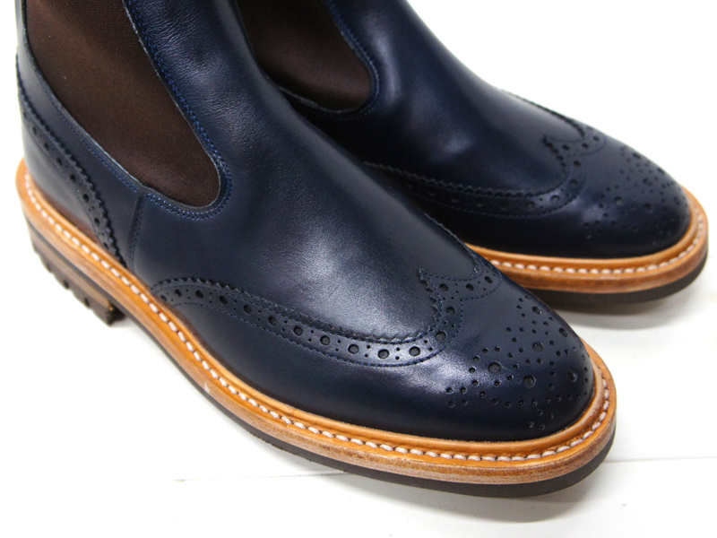 30％OFF！！Tricker's（トリッカーズ）サイドゴア ブローグブーツ ...