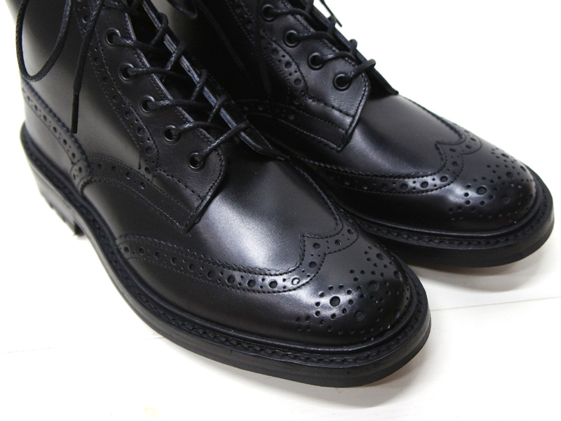 Tricker's（トリッカーズ）カントリー ブローグブーツ（コマンドソール