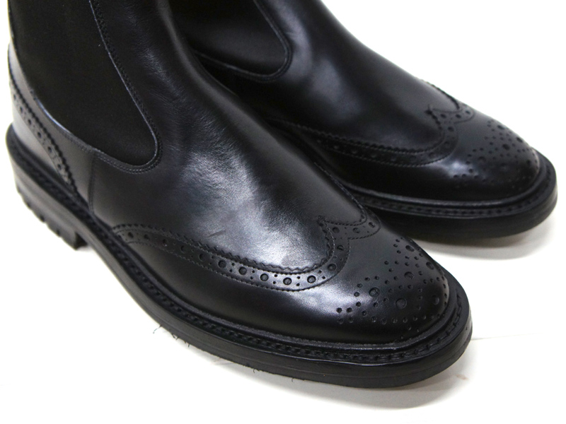 30%OFF！！Tricker's（トリッカーズ）サイドゴア ブローグブーツ