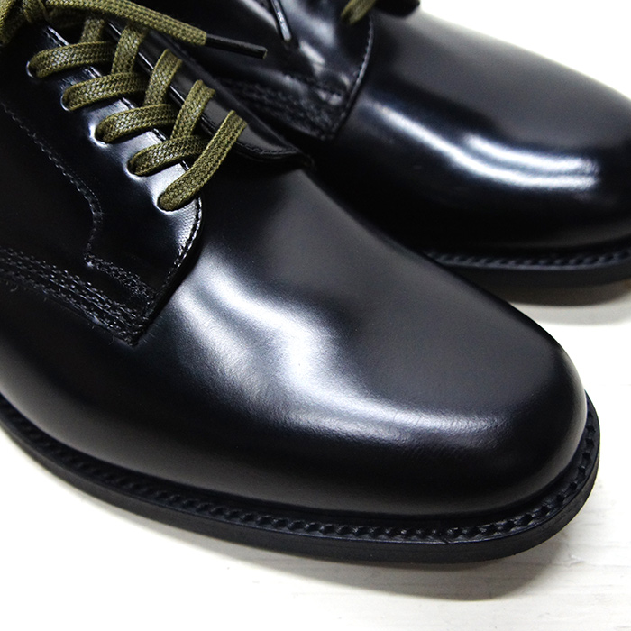 Sanders サンダース Officer Shoe オフィサーシューズ Black ブラック タイガース ブラザース本店オンラインショップ