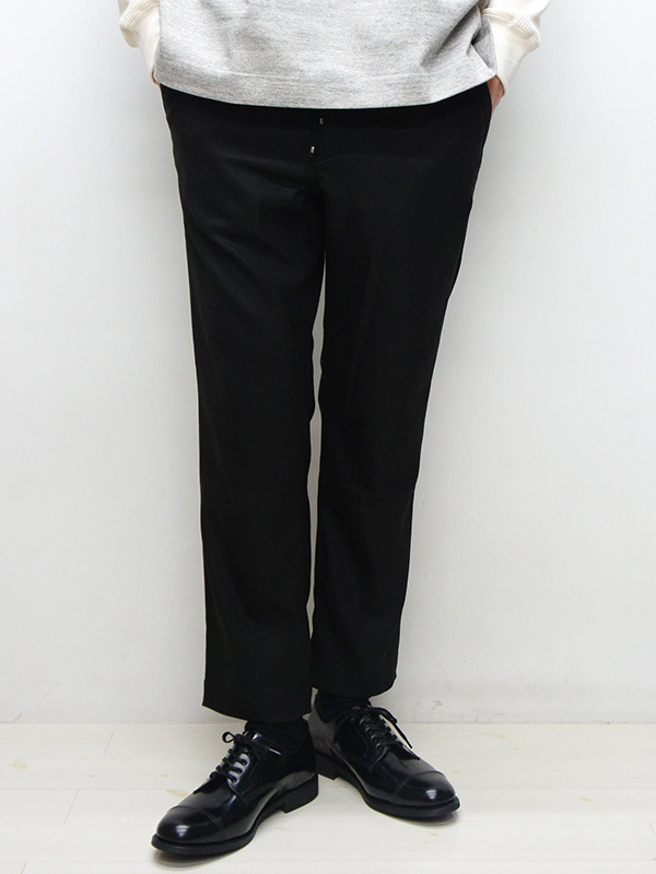 A Vontade アボンタージ Slim Easy Slacks スリムイージースラックス Black ブラック タイガース ブラザース本店オンラインショップ